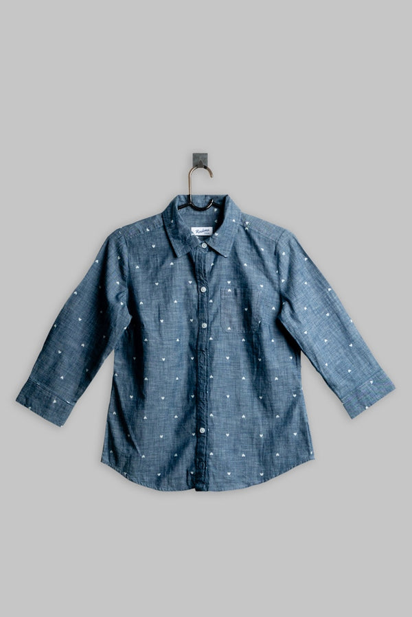 Mandarin Collar Shirt